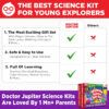 Doctor Jupiter My First Science Kit for Kids Ages 4-5-6-7-8| Birthday Gift Ideas for 4-8-12 Year Old Boys & Girls| Toy Stem Kit with 100+ Experiments| Learning & Educational, Summer Activities