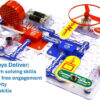 688b1312ef7c53e0ff7096f5b0b914878bd3c7cbde2a35c1f4ded.jpg Snap Circuits Jr. SC-100 Electronics Exploration Kit, Over 100 Projects, Full Color Project Manual, 28 Parts, STEM Educational Toy for Kids 8 +
