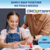 688b132dd341e21f7cf536ebc13cebb274d29d5b7b7096a819bdc.jpg Snap Circuits Jr. SC-100 Electronics Exploration Kit, Over 100 Projects, Full Color Project Manual, 28 Parts, STEM Educational Toy for Kids 8 +