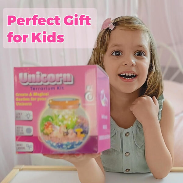 688b137d458069dc8c6107f20d10c1074024c48d46013407b09b0.jpg Unicorn Gifts for Girls - Light up Unicorn Terrarium Kit for Kids - DIY Unicorn Arts & Crafts Toy - Birthday Gifts for Kids Age 5 6 7 8-12 Year Old Girl Gift