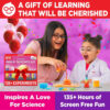 Doctor Jupiter Girls First Science Experiment Kit for Kids Ages 4-5-6-7-8| Birthday Gift Ideas for 4+ Year Old Girls| STEM Learning & Educational Toys