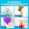 National Geographic Kids Junior Chemistry Set - Complete Early Learning Lab Kit with 50 Science Experiments and 20+ Lab Tools for Kids Aged 4-6