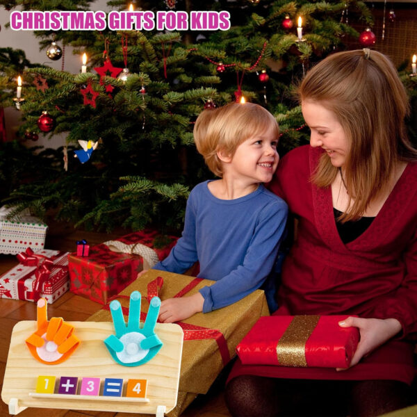 Montessori Toys for 3 4 5 Year Old,Preschool Learning Toys for Toddlers age 2-4,Educational Math manipulatives Number Counting Blocks for Kids,Birthday Christmas Stocking Stuffers for Boys Girls