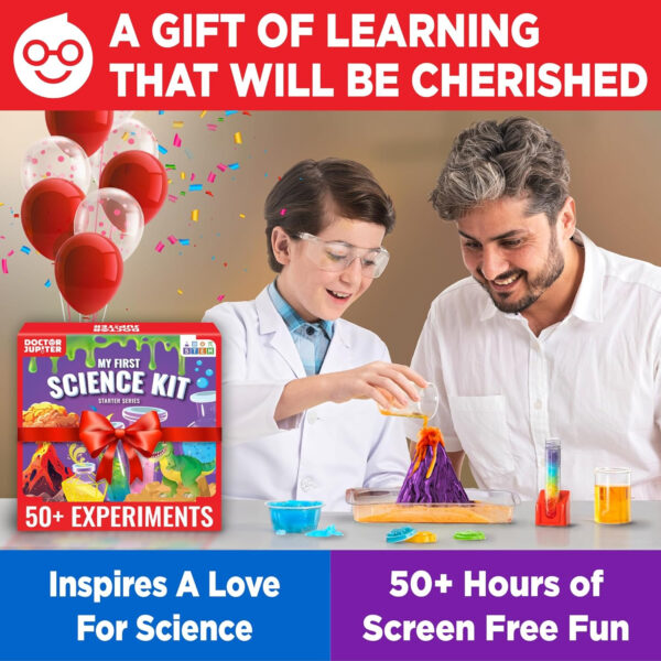 688b153eb430c94e7b07ad136d6b812a92f9e935337f526b5ebb3.jpg Doctor Jupiter My First Science Kit for Kids Ages 4-5-6-7-8-9-10-11-12 | Birthday Gift Ideas for 4+ Year Old Boys & Girls | STEM Learning & Educational Toys | Preschool Learning, Summer Activities