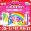 Doctor Jupiter Girls First Science Experiment Kit for Kids Ages 4-5-6-7-8| Birthday Gift Ideas for 4+ Year Old Girls| STEM Learning & Educational Toys