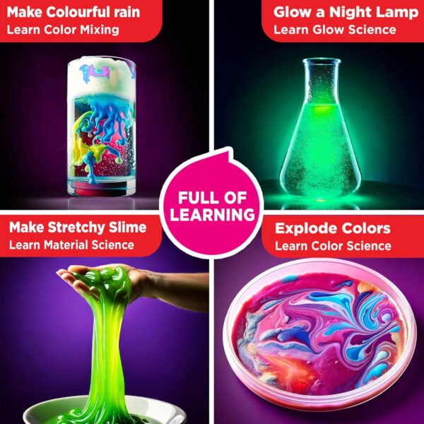 Doctor Jupiter Girls First Science Experiment Kit for Kids Ages 4-5-6-7-8| Birthday Gift Ideas for 4+ Year Old Girls| STEM Learning & Educational Toys