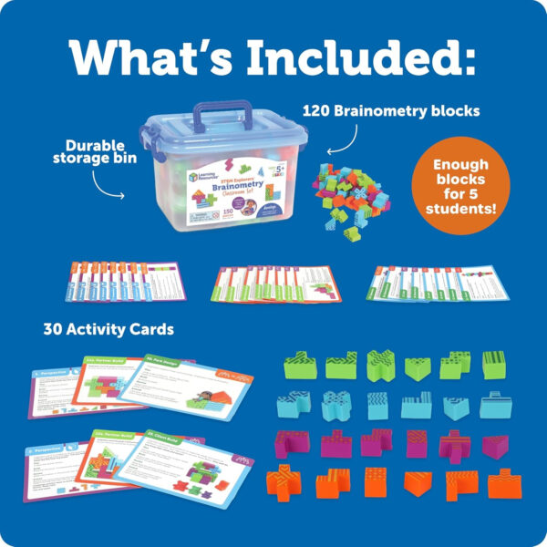 688b15d0e2cd426a355f463c674430bec5422b3f998ebbf792ad2.jpg Learning Resources STEM Explorers Brainometry - 3d Puzzle, Brain Games, Brainteaser, Building Logic Toys, Gifts For Boys and Girls, Fine Motor Skills , Math Manipulatives, Back to School