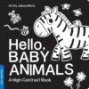 High Contrast Baby Book Set: 4 Board Books for Newborns