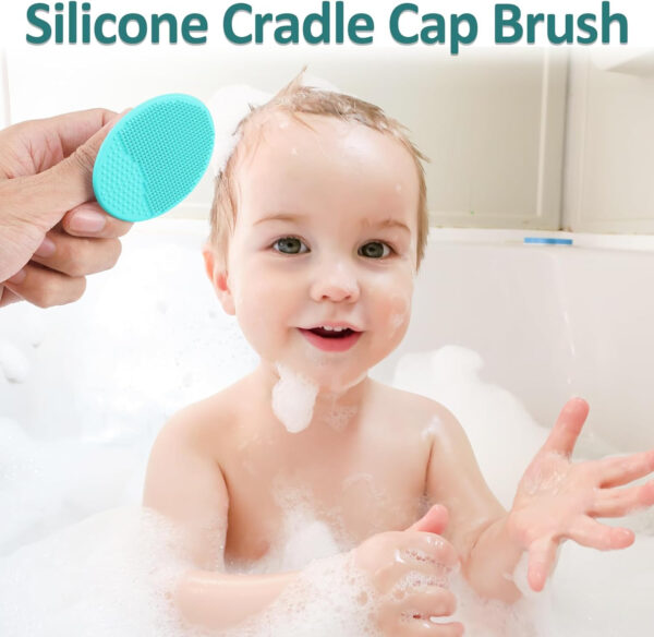 Baby Grooming Kit, Infant Safety Care Set with Hair Brush Comb Nail Clipper Nasal Aspirator,Baby Essentials Kit for Newborn Girls Boys (Blue)