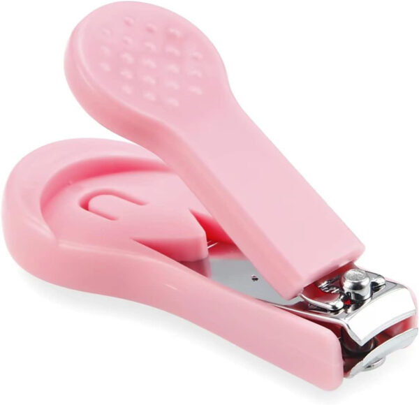 PandaEar Baby Healthcare & Grooming Kit - Baby Safety Set Comb, Brush, Finger Toothbrush, Nail Clippers, Scissors, Nasal Aspirator - Nursery Care Kit (Blue)