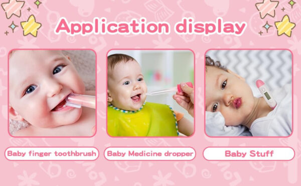 Baby Grooming Kit, Infant Safety Care Set with Hair Brush Comb Nail Clipper Nasal Aspirator,Baby Essentials Kit for Newborn Girls Boys