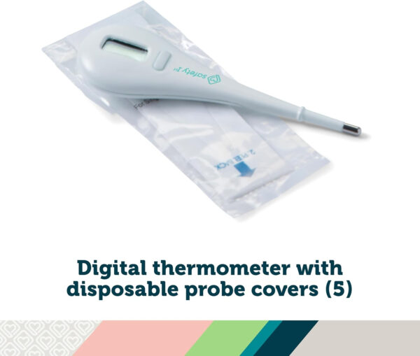 Safety 1st Deluxe Baby Healthcare and Grooming Kit, Arctic Blue, Newborn Baby Essentials, One Size, 25 Pieces