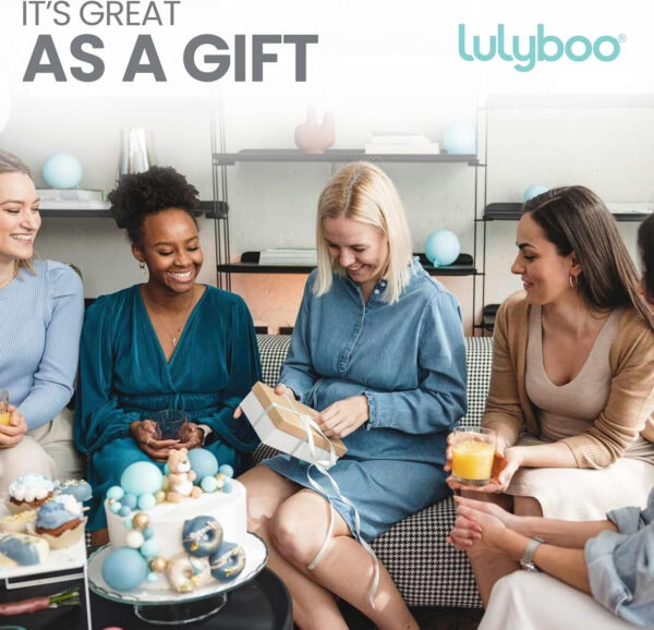 Lulyboo Ultimate 6-Piece Baby Grooming Kit Certified Safety, Include Brush Comb Scissors Emery Board Nail Clipper & Travel Bag - Baby Kits for Newborns with Premium Tools, Ideal Gift for Parents.