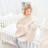 Baby Muslin Swaddle Blankets for Boys and Girls,4-Pack Breathable and Skin-Friendly,Wrap Soft Silky Cotton Muslin Swaddle Blankets/Atrovirens/Green/Apricot White/Grey…