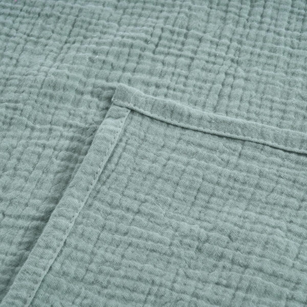 Baby Muslin Swaddle Blankets for Boys and Girls,4-Pack Breathable and Skin-Friendly,Wrap Soft Silky Cotton Muslin Swaddle Blankets/Atrovirens/Green/Apricot White/Grey…