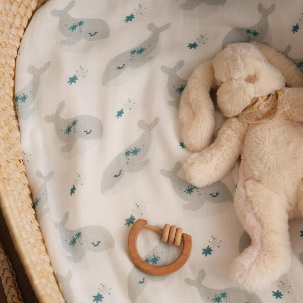 Yoofoss Organic Muslin Swaddle Blankets, Baby Blankets, 47 x 47 Inches Receiving Blanket for Baby Boys and Girls, Baby Essentials for Newborns Soft Breathable