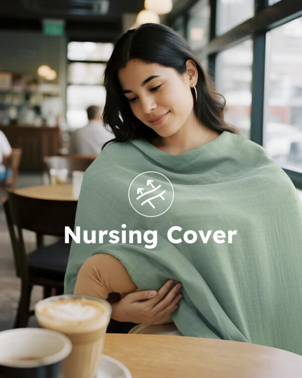 Yoofoss Organic Muslin Swaddle Blankets, Baby Blankets, 47 x 47 Inches Receiving Blanket for Baby Boys and Girls, Baby Essentials for Newborns Soft Breathable