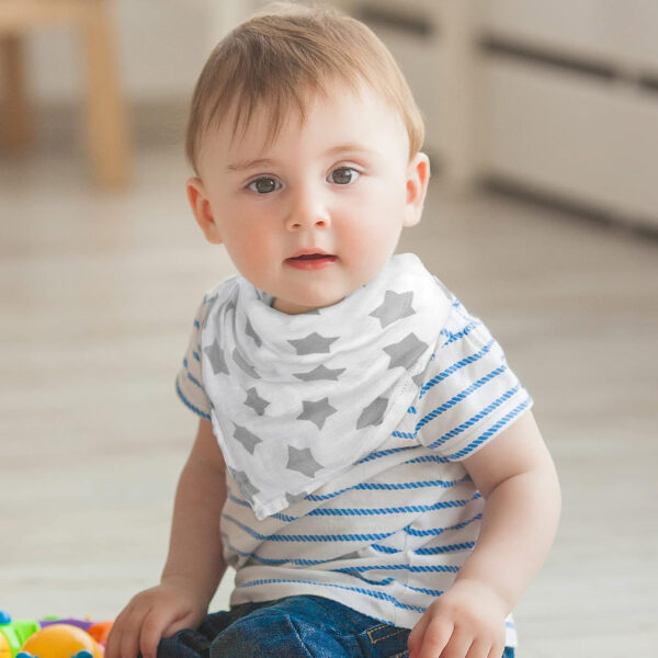 GLLQUEN BABY Receiving Blanket Boy Cotton Muslin Swaddle Blankets Girl Newborn Squares Breathable & Soft Thin Baby Blankets Cloths Double Absorbent Infant Swaddling Wrap - 6 Pack (Sun)