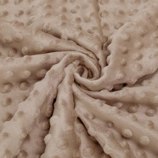 BOPRIO Baby Blankets for Unisex Boys Girls, Super Soft Nursery Minky Blankets with Baby Elephant Design and Dotted Fleece Backing, Printed Bed Throws Newborn