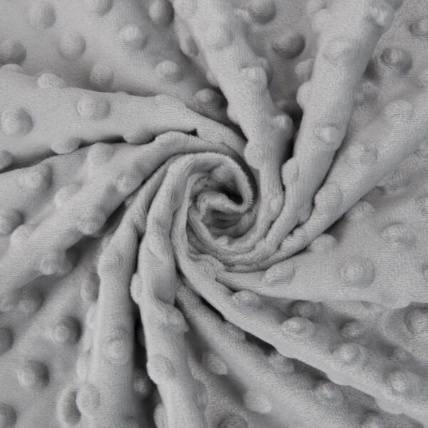 BOPRIO Baby Blankets for Unisex Boys Girls, Super Soft Nursery Minky Blankets with Baby Elephant Design and Dotted Fleece Backing, Printed Bed Throws Newborn