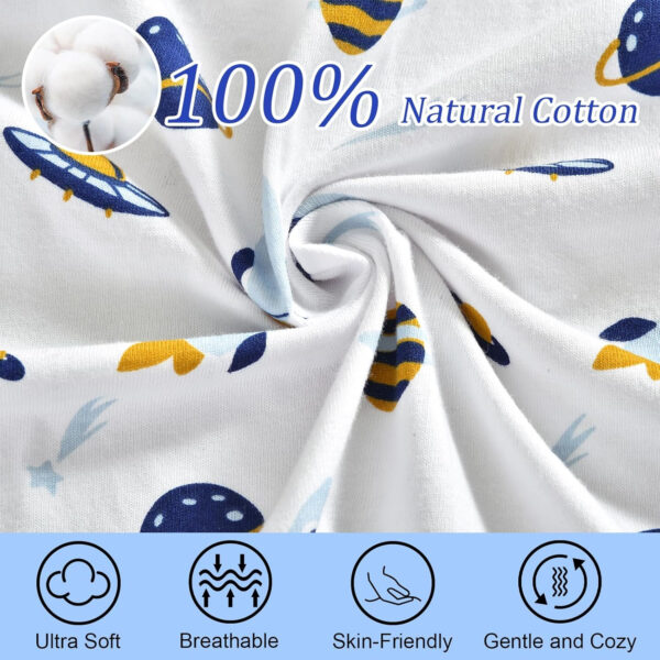 david's kids 100% Cotton 3 Pack Baby Swaddle Wrap for 0-3 Months, Soft Breathable Swaddle Blanket for Newborn Infant, Adjustable Baby Wrap Sleep Sacks for Girls, Newborn Essentials, Floral