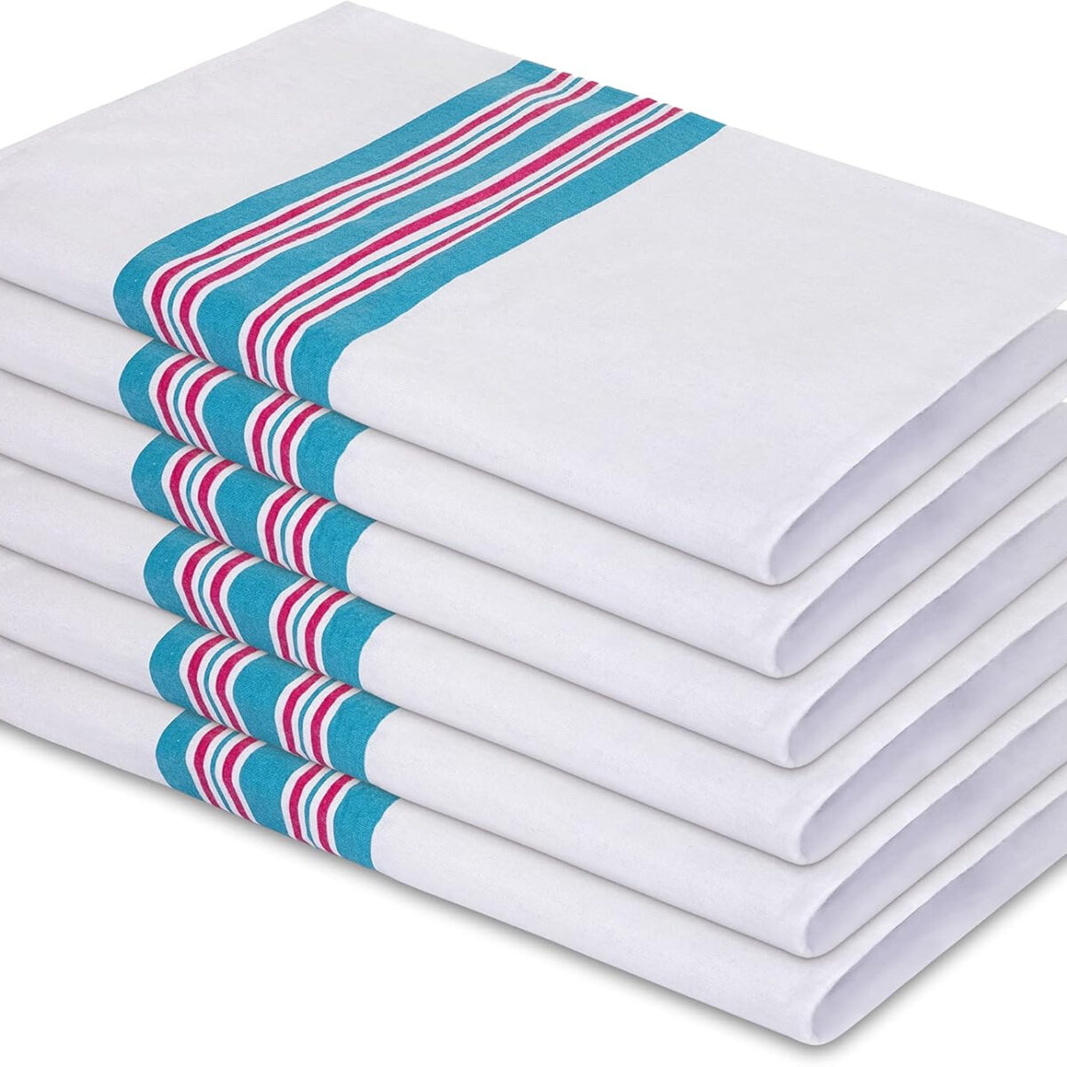 Elaine Karen 6 Pack Flannel Unisex Hospital Receiving Blankets - 100% Cotton, for Girl or boy, Newborn Swaddle Wrap Baby Blanket Throw, Soft, Warm, Cozy, Infant for Crib, Stroller, 30x40