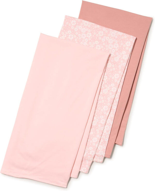 Amazon Essentials x Sofia Grainge Unisex Babies' Swaddle Blanket, Pack of 3