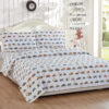 688b9ca5519744a11f0e44606e7d208f4a638a8037b1c9ae4e49c.jpg Linen Plus Sheet Set for Kids Construction Tractors Excavators Loaders Dump Trucks Compactors White Blue Red Green Yellow Grey Flat Fitted and Pillow case Twin Size New