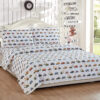 688b9ca78bbd007affd5470b5db1bb6fe90a57e8c890a2d200bbe.jpg Linen Plus Sheet Set for Kids Construction Tractors Excavators Loaders Dump Trucks Compactors White Blue Red Green Yellow Grey Flat Fitted and Pillow case Twin Size New