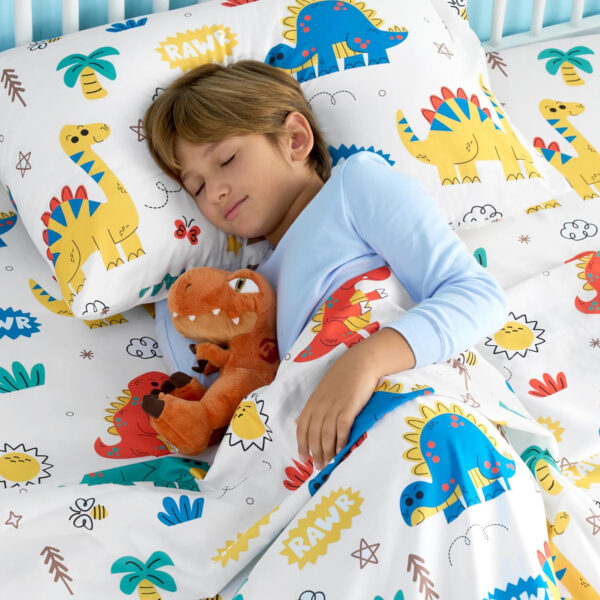 688b9cf1a65647a9fee7e79871d8f5a2f546a9c33e646e32757db.jpg Joiedomi Kids Twin Sheet Set Unicorn - 3 Piece Soft Microfiber Bed Sheets - Deep Pocket Wrinkle Free, Cozy Toddler Bedding Set, Fade Resistant Breathable for Boys Girls Teens