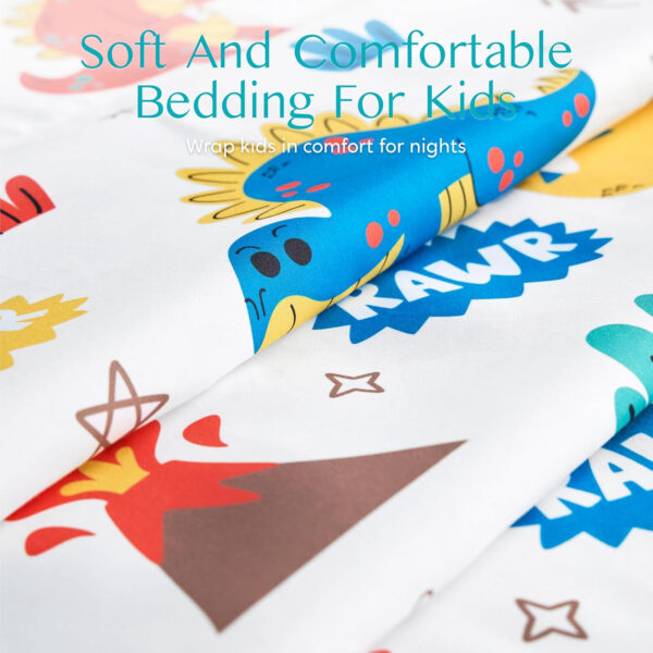 688b9cf2f14228bf64dbcc9180996f8af70264f9f6872639b0d29.jpg Joiedomi Kids Twin Sheet Set Unicorn - 3 Piece Soft Microfiber Bed Sheets - Deep Pocket Wrinkle Free, Cozy Toddler Bedding Set, Fade Resistant Breathable for Boys Girls Teens