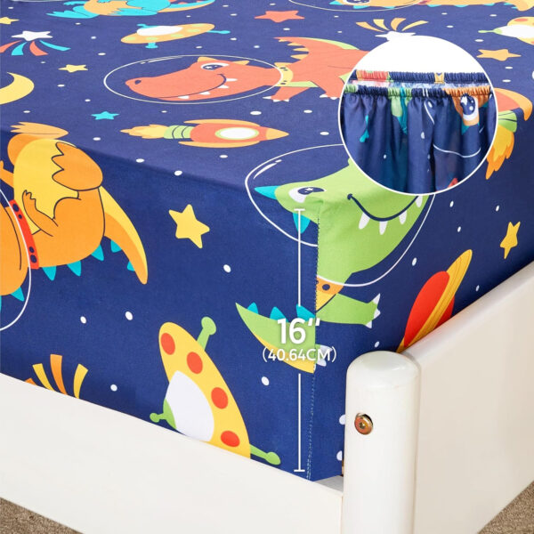 688b9d016e08ec6a028eb924e02a578b9e1705750a074af5524e1.jpg Joiedomi Kids Twin Sheet Set Unicorn - 3 Piece Soft Microfiber Bed Sheets - Deep Pocket Wrinkle Free, Cozy Toddler Bedding Set, Fade Resistant Breathable for Boys Girls Teens