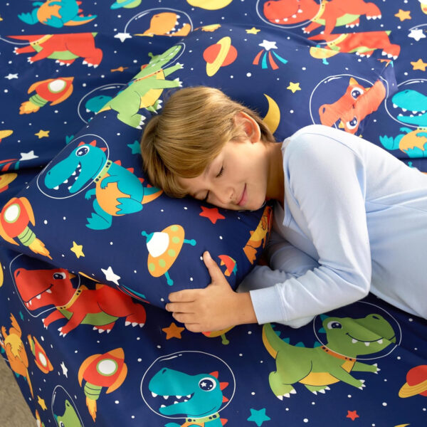 688b9d02c92d81c670975fc9581d02684e6d0def52216cb9592a7.jpg Joiedomi Kids Twin Sheet Set Unicorn - 3 Piece Soft Microfiber Bed Sheets - Deep Pocket Wrinkle Free, Cozy Toddler Bedding Set, Fade Resistant Breathable for Boys Girls Teens