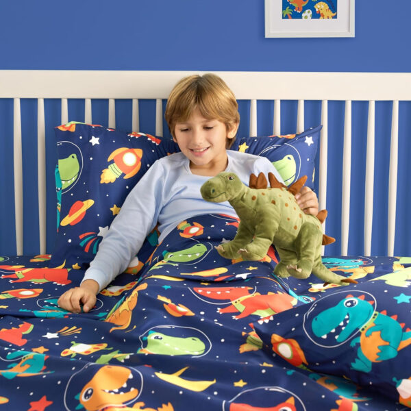 688b9d12eb57de585161abe68831da31ecbaa785e754b8adf66ff.jpg Joiedomi Kids Twin Sheet Set Unicorn - 3 Piece Soft Microfiber Bed Sheets - Deep Pocket Wrinkle Free, Cozy Toddler Bedding Set, Fade Resistant Breathable for Boys Girls Teens