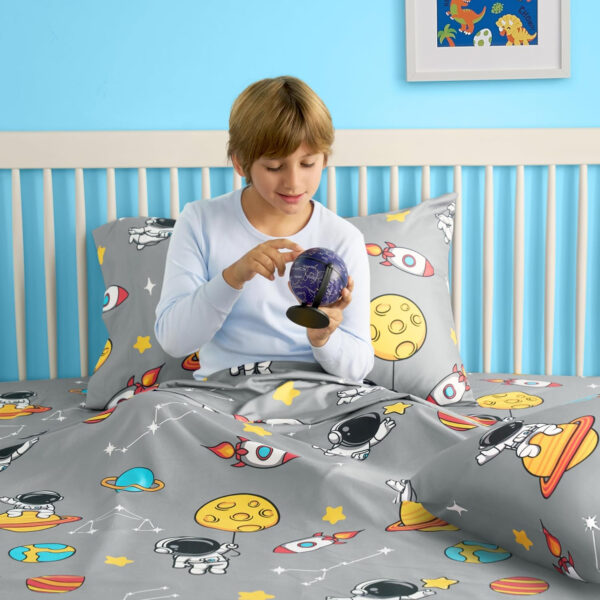 688b9d1c1dd214dfe70de7766f04559275fc575bebdc6963fdead.jpg Joiedomi Kids Twin Sheet Set Unicorn - 3 Piece Soft Microfiber Bed Sheets - Deep Pocket Wrinkle Free, Cozy Toddler Bedding Set, Fade Resistant Breathable for Boys Girls Teens