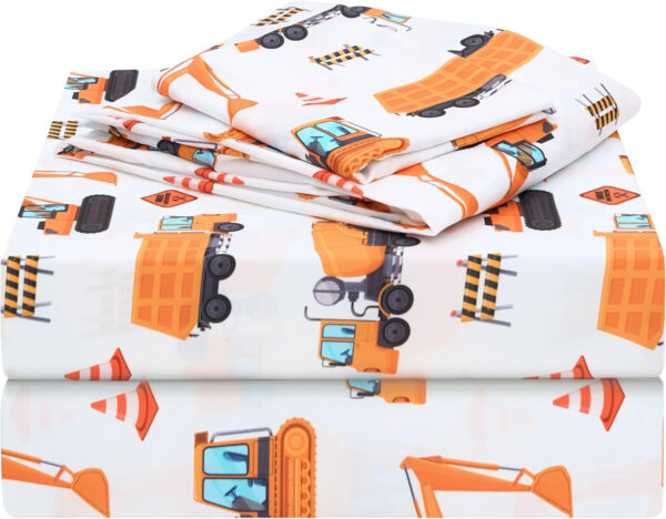 688b9d5c844cb15efc9c1e879681300154b666a83dbf1392c62cb.jpg Joiedomi Kids Twin Sheet Set Unicorn - 3 Piece Soft Microfiber Bed Sheets - Deep Pocket Wrinkle Free, Cozy Toddler Bedding Set, Fade Resistant Breathable for Boys Girls Teens