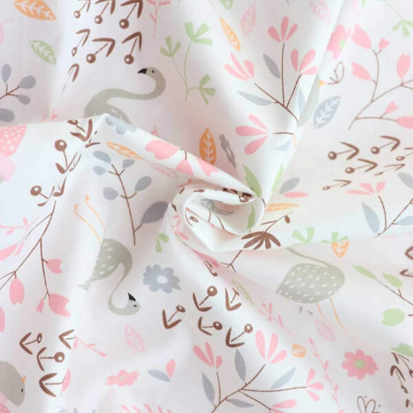 688b9d7eed5ee6d94d1a215bb88e0ed8c2c01ecd9ac689d235455.jpg 100% Cotton Crib Bedding Set for Baby Boys Girls,3 Pcs Baby Bed Linen Include Duvet Cover,Fitted Sheet,Pillowcase,Nursery Decoration,No Filler(Pink)