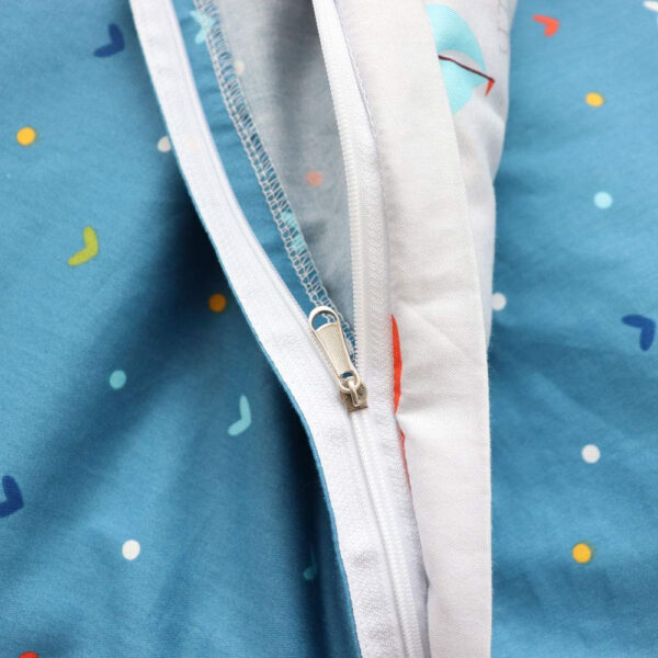 688b9d855b97d84bac5117349114786b5a2171a8a0ca70a09c375.jpg 100% Cotton Crib Bedding Set for Baby Boys Girls,3 Pcs Baby Bed Linen Include Duvet Cover,Fitted Sheet,Pillowcase,Nursery Decoration,No Filler(Pink)