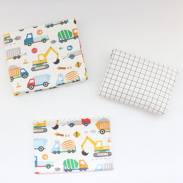 688b9d8e1b7df3b4ce211eed4ed2d9d02261aebc88e7c64fbd054.jpg 100% Cotton Crib Bedding Set for Baby Boys Girls,3 Pcs Baby Bed Linen Include Duvet Cover,Fitted Sheet,Pillowcase,Nursery Decoration,No Filler(Pink)