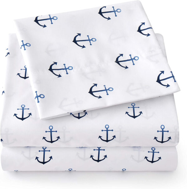 1500 Supreme Kids Bed Sheet Collection - Twin Sheets Bed Sheets Kids Bedding Sets for Girls Boys Toddlers with Fitted, Flat, and Pillowcase, Twin, Summer Fun Pink