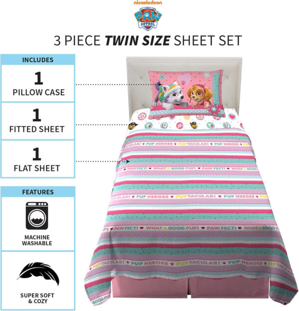 Franco Kids Bedding Super Soft Microfiber Sheet Set, Twin, Sonic The Hedgehog, Anime