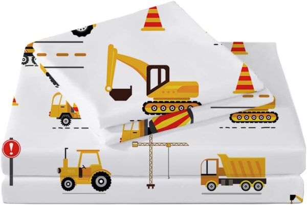 Bed Sheets for Kids Girls, Soft Microfiber Twin Sheets Set 3 Piece Deep Pocket Bed Sheet Set, Breathable Sheet Sets Twin Size Bed Pink Unicorn Printed