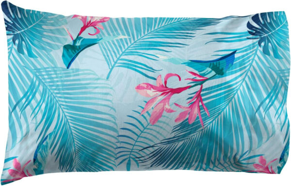 Jay Franco Disney Lilo & Stitch Floral Fun Queen Sheet Set - 4 Piece Set Super Soft and Cozy Kid’s Bedding - Fade Resistant Microfiber Sheets (Official Disney Product)