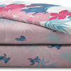 Jay Franco Disney Lilo & Stitch Floral Fun Queen Sheet Set - 4 Piece Set Super Soft and Cozy Kid’s Bedding - Fade Resistant Microfiber Sheets (Official Disney Product)