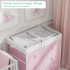 688bbe7a1035aa3db64af9b95f5abf7569028f2ebca3365a9b210.jpg BOLUO Changing Table Dresser with 6 Fabric Drawers, Baby Dresser with Changing Table Top Diaper Changing Station with Storage for Nursery Modern