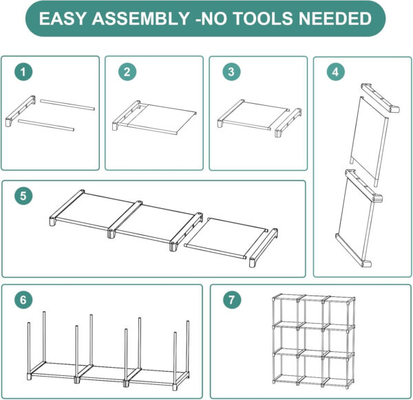 Storage Tower Unit with 12 Drawers, Vintage Floral Cube Organizer Shelf, Tall Fabric Dresser for Bedroom, Closet, Nursery, Hallway, Entryway