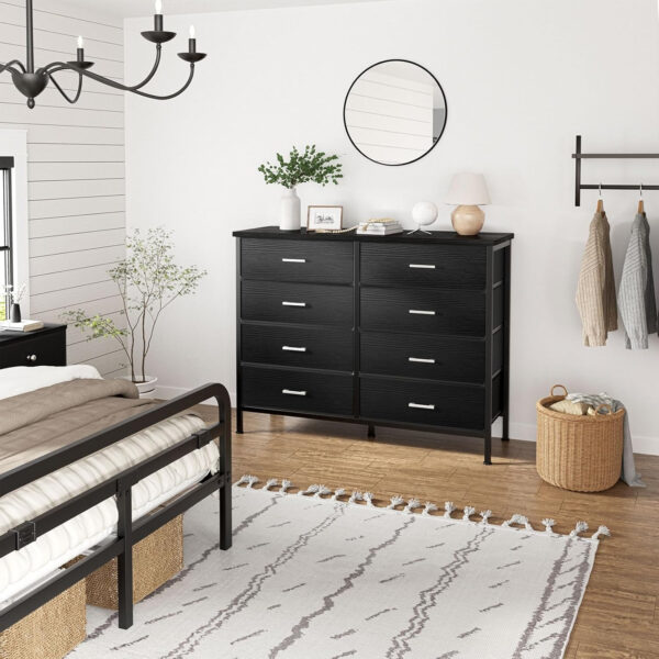 688bc2489f3effd4b71a1d87e6d03e2c3d2e52a9d1bbb1a829b09.jpg BOLUO White Dresser for Bedroom 6 Drawer Organizers Fabric Storage Chest Tower Small Dressers Unit for Closet Nursery Hallway Office, Kids and Adult Modern