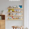 Kids' Bookshelf Set of 4 - White Floating Nursery Book Shelves, Picture Ledge Shelf for Wall Decor and Storage - Perfect for Books, Toys, Photo Frames, and Nursery Décor