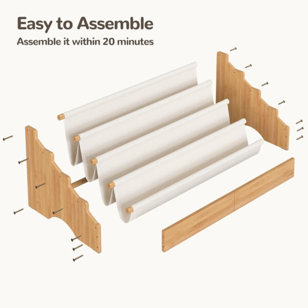 688bc3fb9678a6a3e8855045505c04441d861f1c5da038d0d1785.jpg ELYKEN Toddler Bookshelf for Kids Rooms, Nursery Book Shelves with Open Forward Display, Montessori Book shelf for Baby Room, Small Children Classroom Books Rack Storage, Reading Corner for Kid, Beige