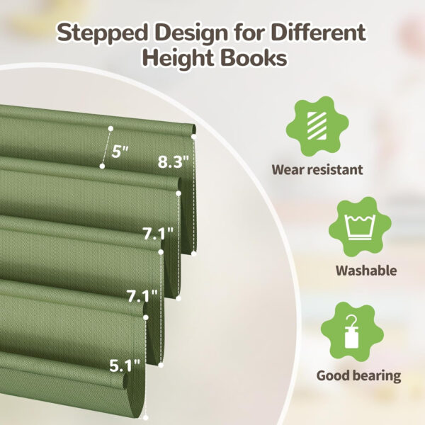 688bc401dcb944f0648903b6911716bad3c168cdb8ab5369b48ec.jpg ELYKEN Toddler Bookshelf for Kids Rooms, Nursery Book Shelves with Open Forward Display, Montessori Book shelf for Baby Room, Small Children Classroom Books Rack Storage, Reading Corner for Kid, Beige